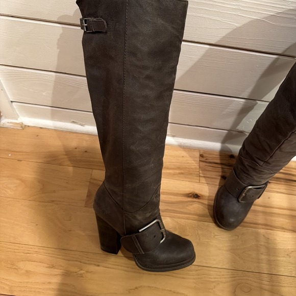 nine west american vintage platform tall boots - Picture 5 of 16